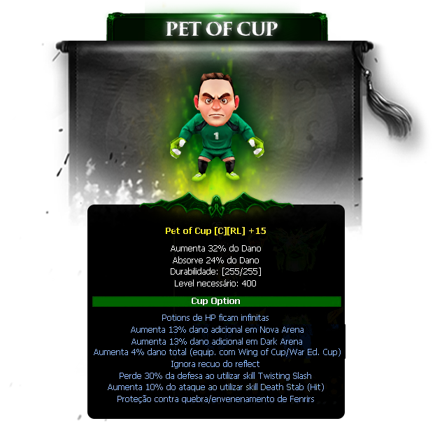 PET OF CUP